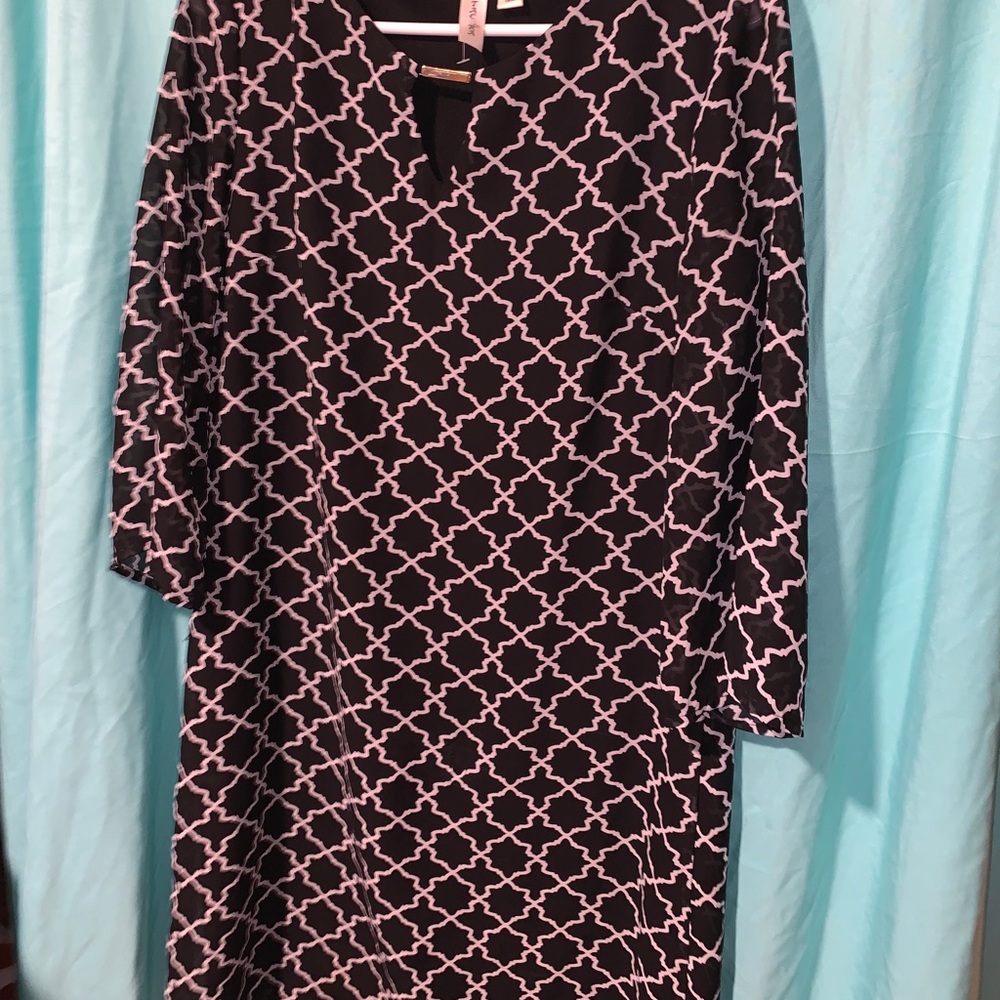 B&W dress